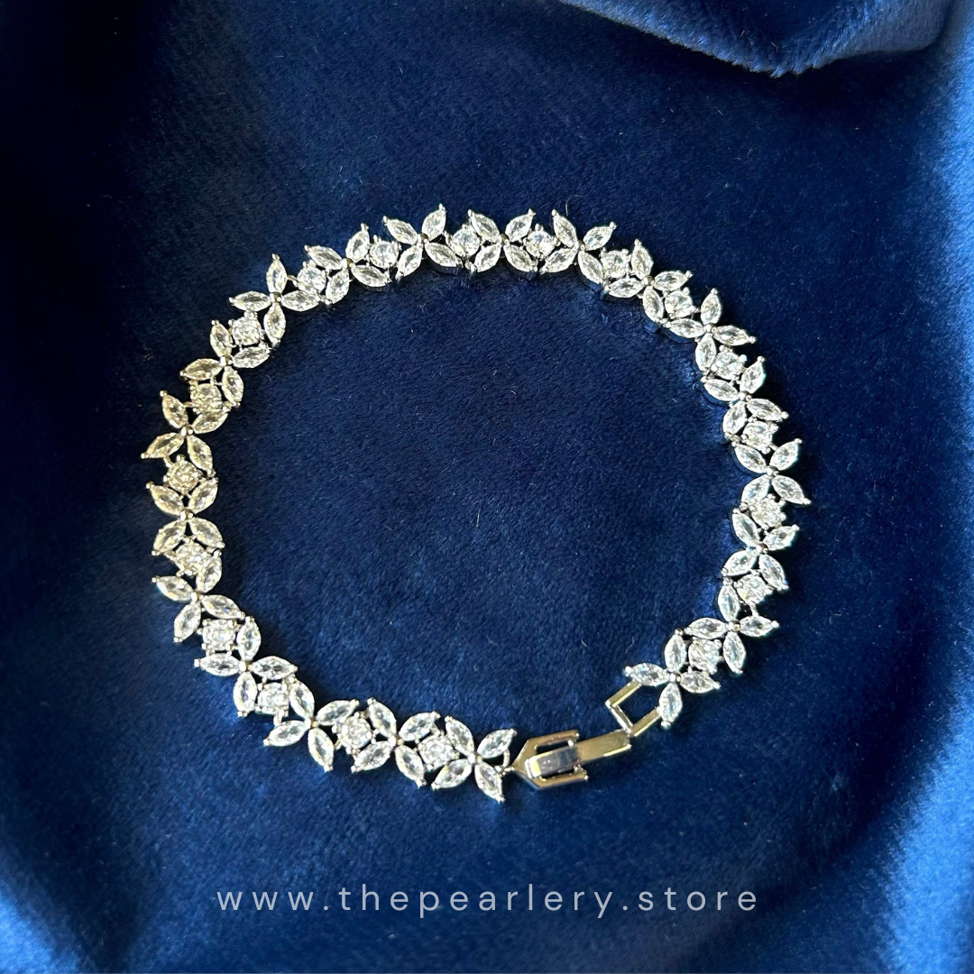 Crimson Bloom Bracelet
