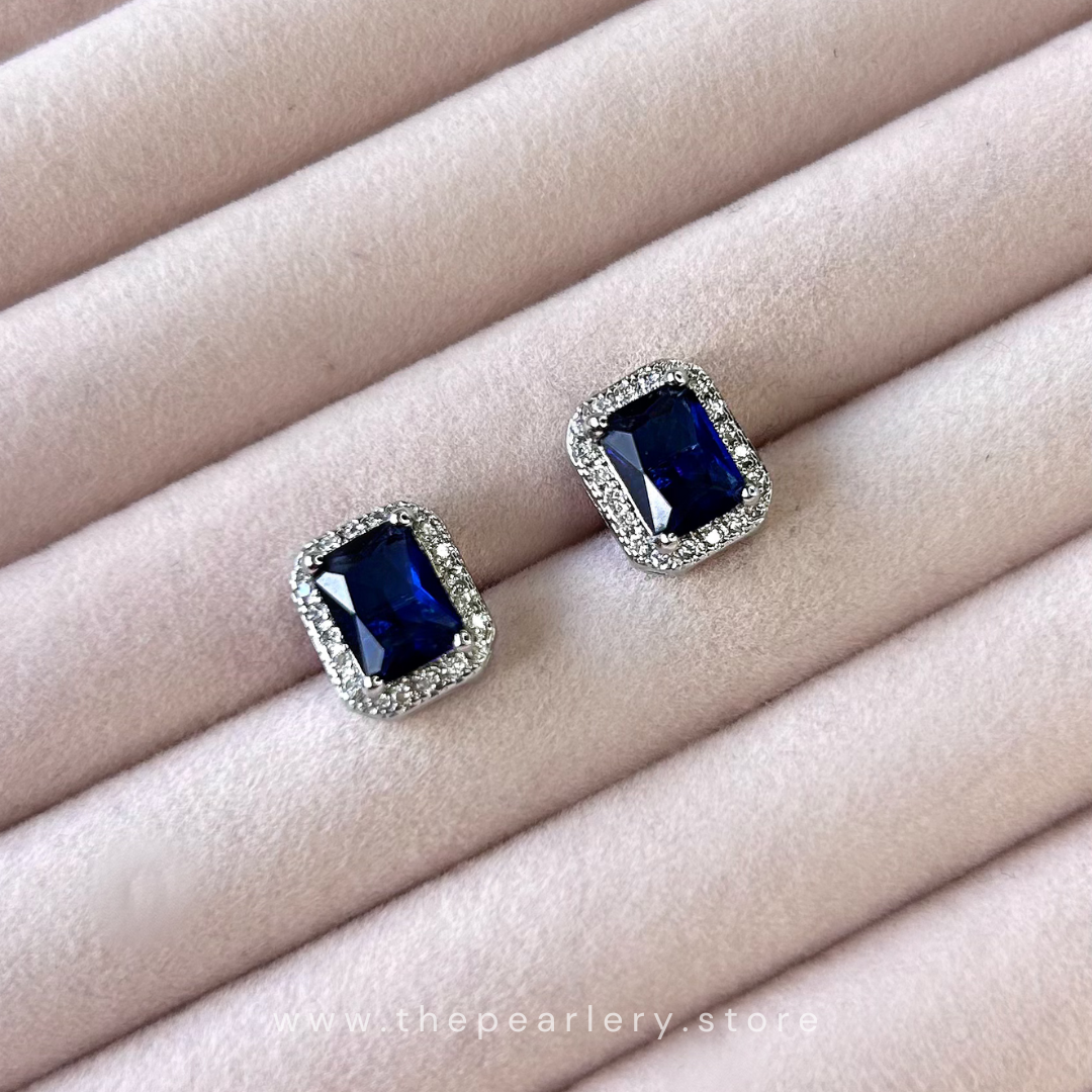 Azure Royale CZ Studs