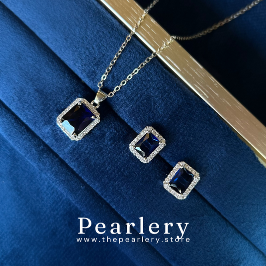 Esra Pendant Set - Blue