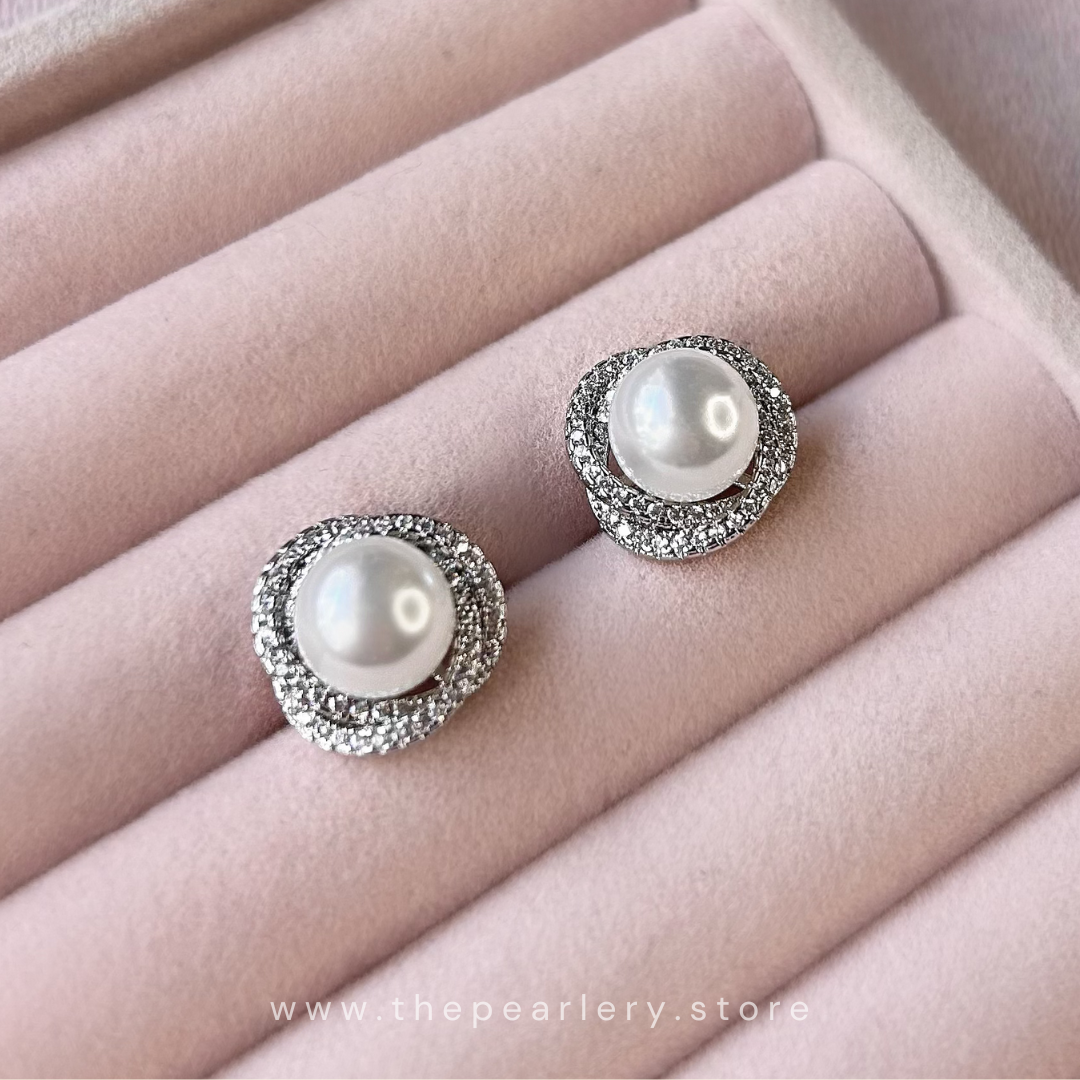 Serenity Pearl Studs