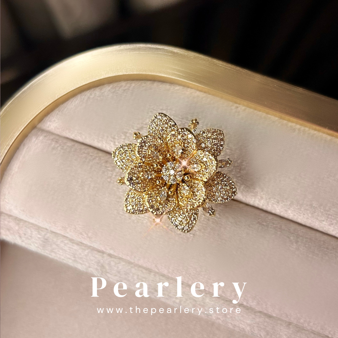 Rosellé 18k Gold-Plated Ring