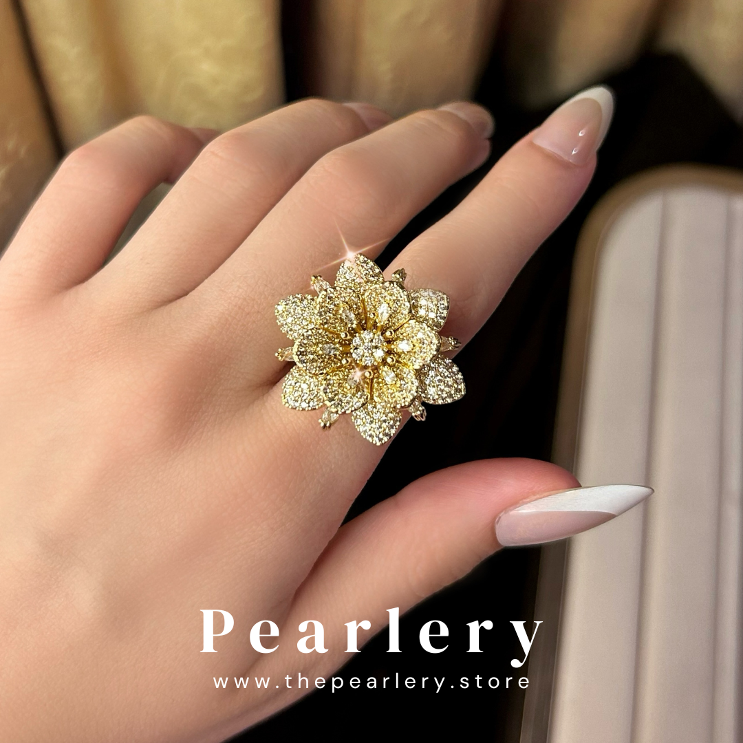 Rosellé 18k Gold-Plated Ring