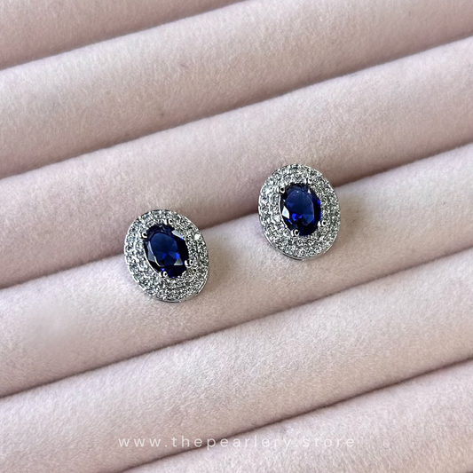 Nova Blue CZ Studs